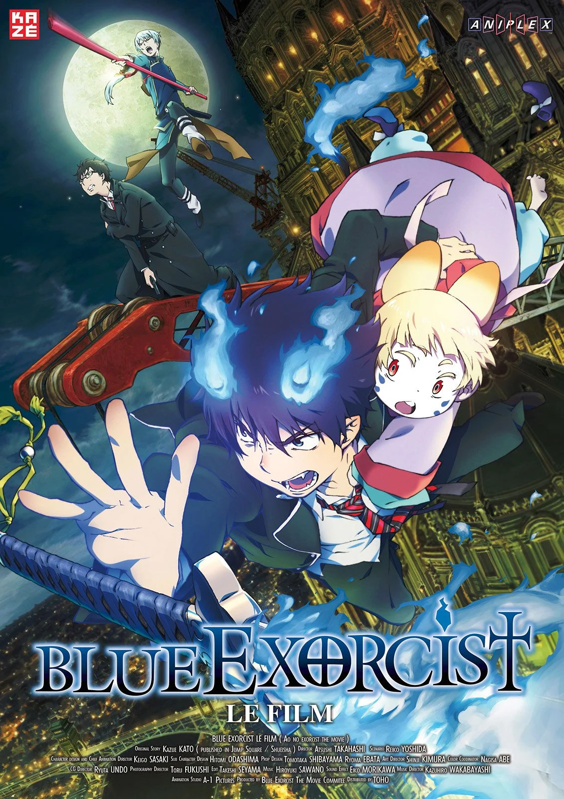 Affiche de Blue Exorcist